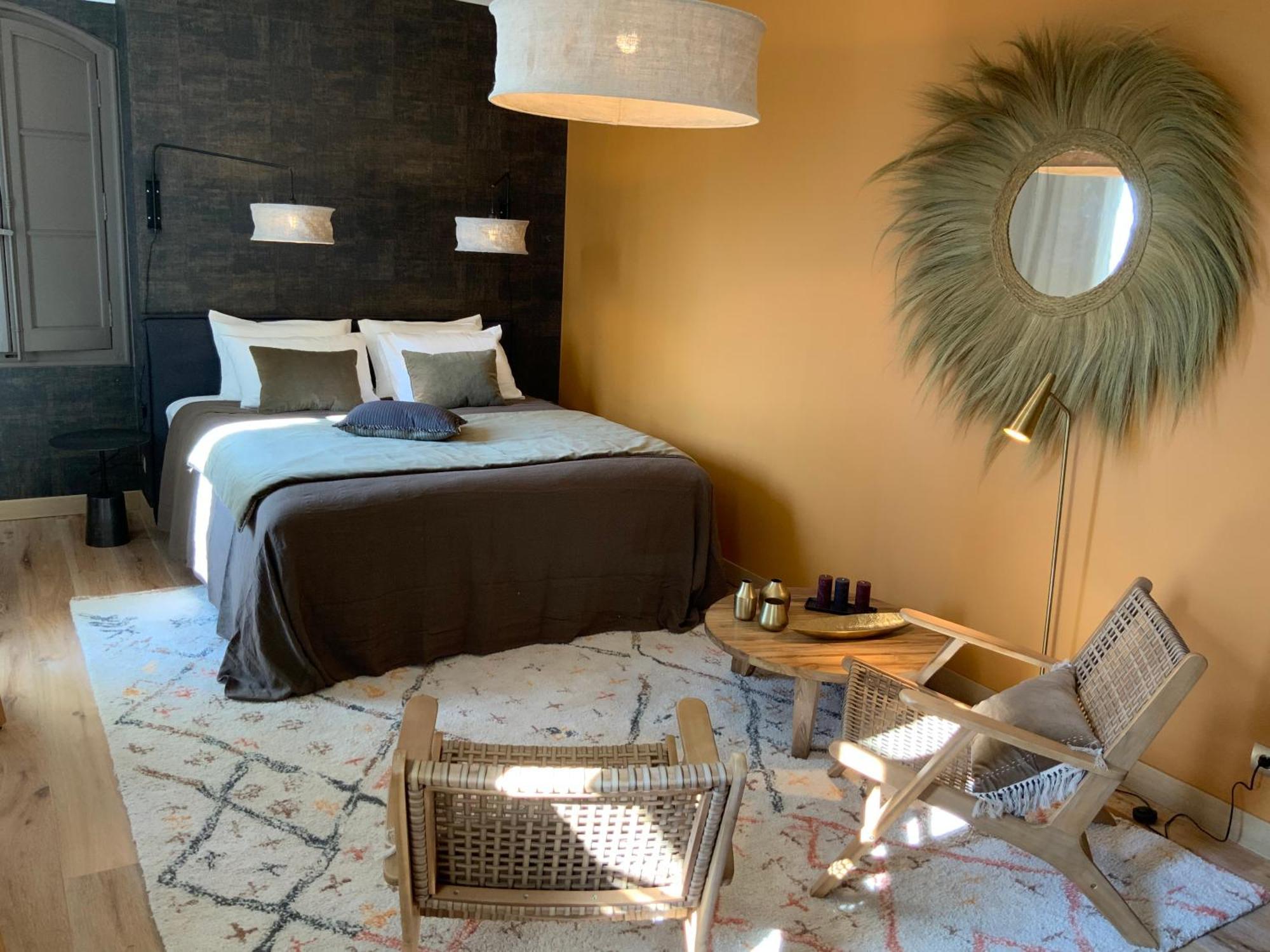 랑벡 La Bastide Des Grands Chenes B&B 객실 사진